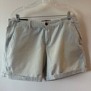 Women’s Gap Striped Girlfriend Chino Shorts